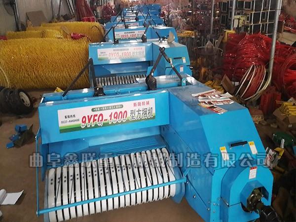 方捆機發(fā)往韓國