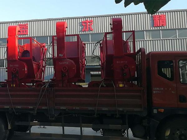 秸稈回收機發(fā)往新疆